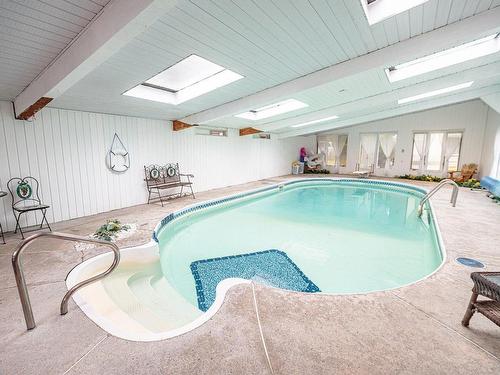 Pool - 188 Ch. Allard, Coaticook, QC - Indoor Photo Showing Other Room With In Ground Pool