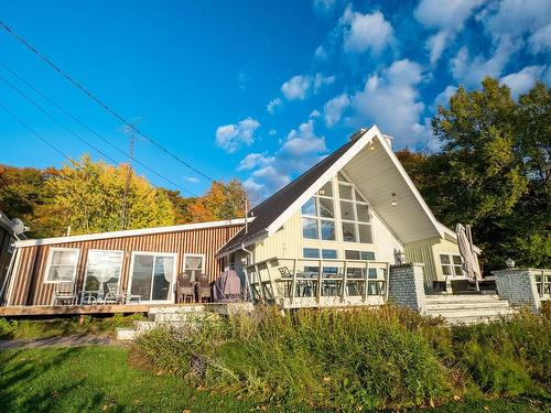 Back facade - 188 Ch. Allard, Coaticook, QC - Outdoor With Deck Patio Veranda