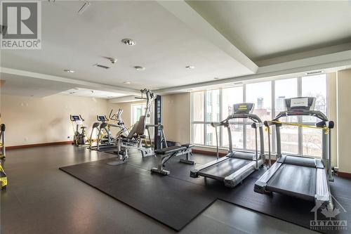 234 Rideau Street Unit#2303, Ottawa, ON - Indoor Photo Showing Gym Room