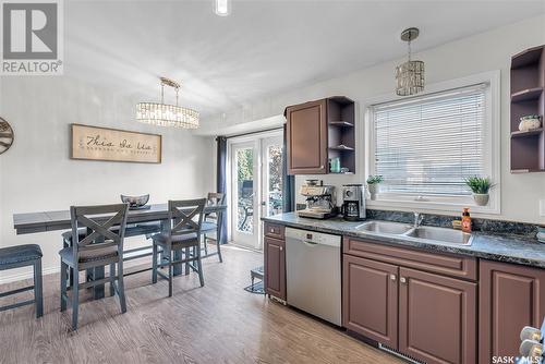 1502 Junor Avenue, Saskatoon, SK - Indoor Photo Showing Kitchen With Double Sink