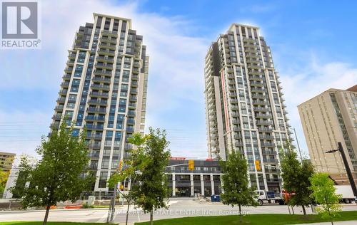 301 - 202 Burnhamthorpe Road E, Mississauga, ON - Outdoor With Balcony With Facade