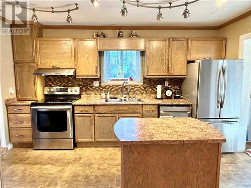 36 Lauber Avenue, Cornwall, ON - Indoor Photo Showing Kitchen With Double Sink