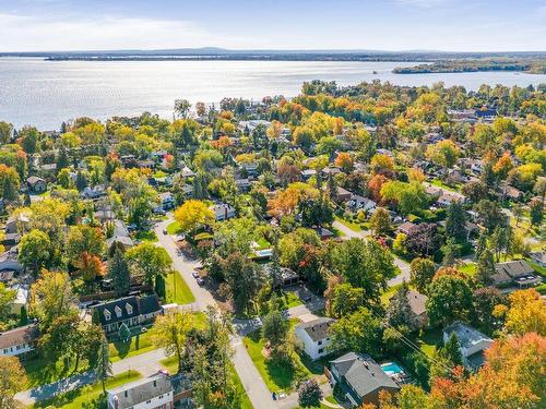 Aerial photo - 421 Church Street, Beaconsfield, QC - Outdoor With Body Of Water With View