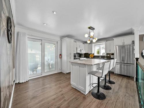 Cuisine - 1530 Rue Marie-Lyne, Drummondville, QC - Indoor Photo Showing Kitchen With Upgraded Kitchen