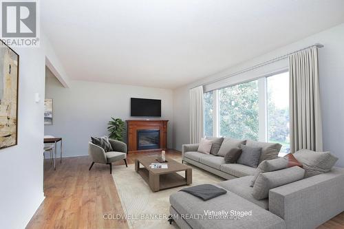 38 Orchard Road, Scugog (Port Perry), ON - Indoor Photo Showing Living Room With Fireplace