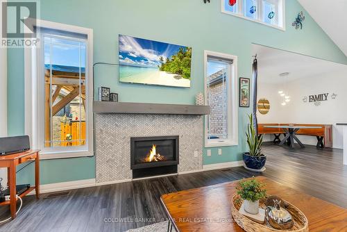 222 Strachan Street, Port Hope, ON - Indoor Photo Showing Living Room With Fireplace