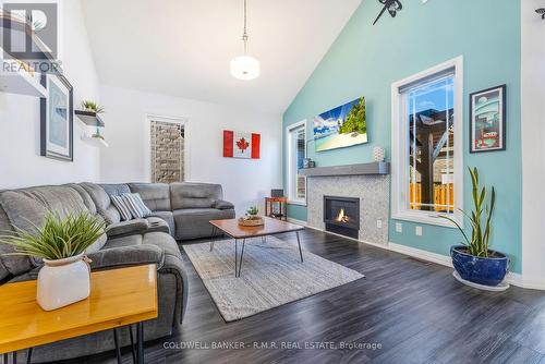 222 Strachan Street, Port Hope, ON - Indoor Photo Showing Living Room With Fireplace