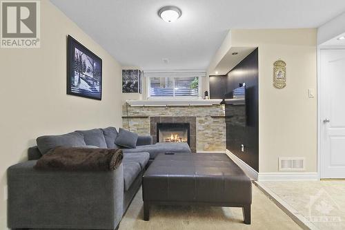 361 Royal Fern Way, Ottawa, ON - Indoor Photo Showing Other Room With Fireplace