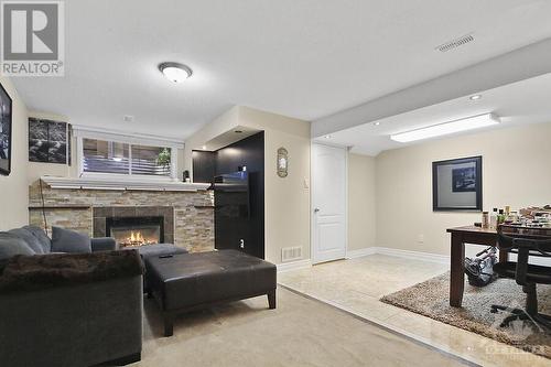 361 Royal Fern Way, Ottawa, ON - Indoor With Fireplace