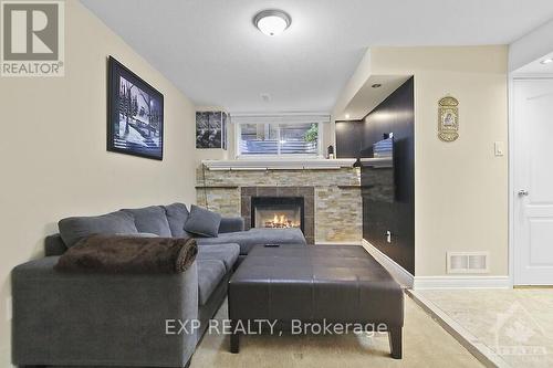 361 Royal Fern Way, Ottawa, ON - Indoor Photo Showing Other Room With Fireplace