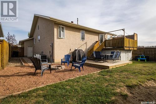 5 Lambs Lane, Prince Albert, SK - Outdoor With Deck Patio Veranda With Exterior