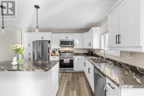 542 Boundary Rd, Sault Ste. Marie, ON - Indoor Photo Showing Kitchen With Double Sink With Upgraded Kitchen