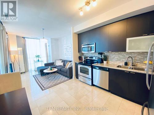 1210 - 16 Brookers Lane, Toronto, ON - Indoor Photo Showing Kitchen With Double Sink With Upgraded Kitchen