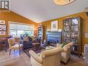 611 Burns Street, Penticton, BC  - Indoor Photo Showing Living Room With Fireplace 