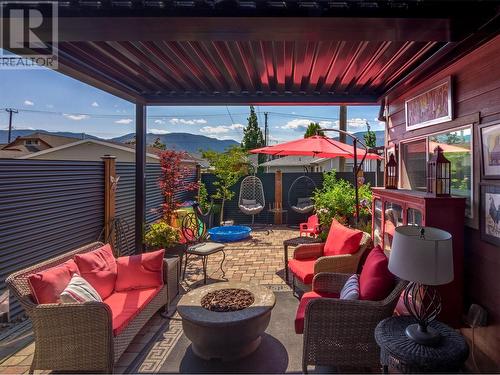 611 Burns Street, Penticton, BC - Outdoor With Deck Patio Veranda With Exterior