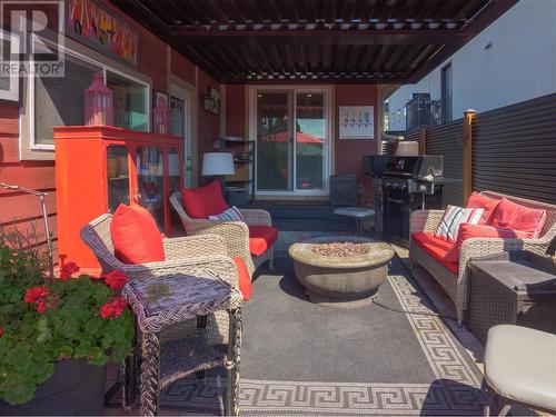 611 Burns Street, Penticton, BC - Outdoor With Deck Patio Veranda With Exterior