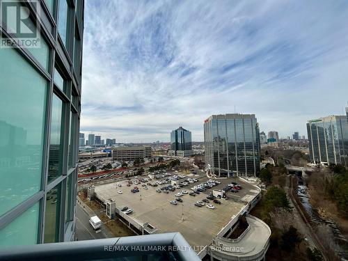 1410 - 80 Absolute Avenue, Mississauga, ON - Outdoor With Balcony With View