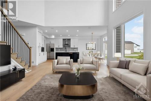 This home has not been built yet. Images provided are to showcase builder finishes - 413 Fleet Canuck Private, Ottawa, ON - Indoor Photo Showing Living Room