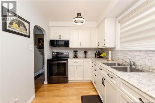 102 Jones Street, Moncton, NB - Indoor Photo Showing Kitchen With Double Sink