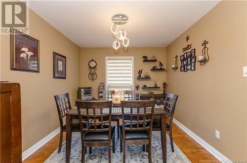 102 Jones Street, Moncton, NB - Indoor Photo Showing Dining Room