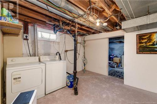 102 Jones Street, Moncton, NB - Indoor Photo Showing Laundry Room