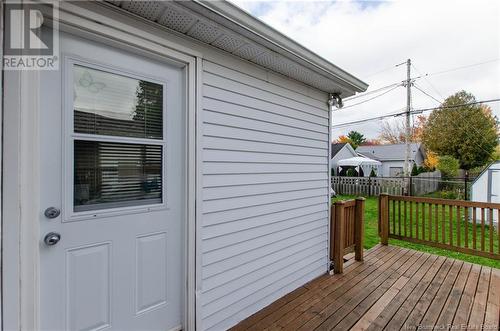 102 Jones Street, Moncton, NB - Outdoor With Deck Patio Veranda With Exterior