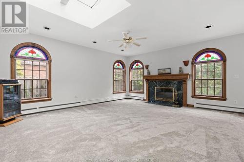 5765 Riverside Drive East, Windsor, ON - Indoor With Fireplace