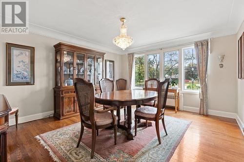 5765 Riverside Drive East, Windsor, ON - Indoor Photo Showing Dining Room