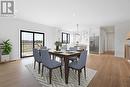 Virtually staged. - 3773 River Road, Renfrew, ON  - Indoor Photo Showing Dining Room 