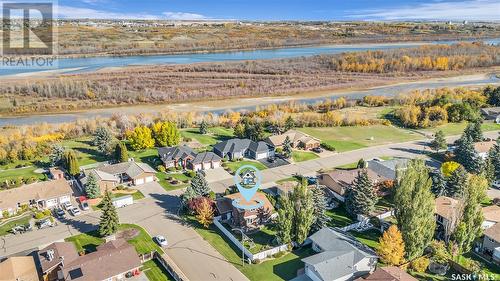 221 Riverbend Crescent, Battleford, SK - Outdoor With View