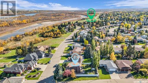 221 Riverbend Crescent, Battleford, SK - Outdoor With View