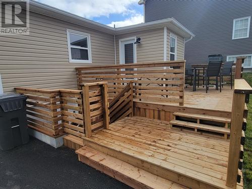 17 Wintergreen Road, Conception Bay South, NL - Outdoor With Deck Patio Veranda With Exterior