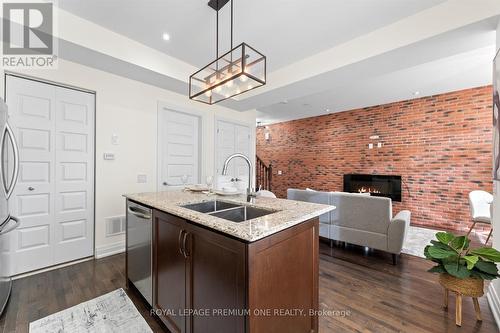 36 - 8169 Kipling Avenue, Vaughan, ON - Indoor Photo Showing Kitchen With Double Sink