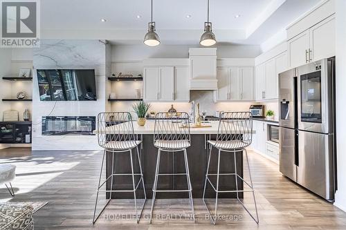 663 Oxford Street, Toronto, ON - Indoor Photo Showing Kitchen With Stainless Steel Kitchen With Upgraded Kitchen