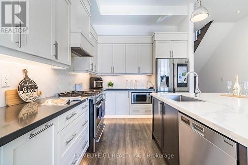 663 Oxford Street, Toronto, ON - Indoor Photo Showing Kitchen With Stainless Steel Kitchen With Upgraded Kitchen