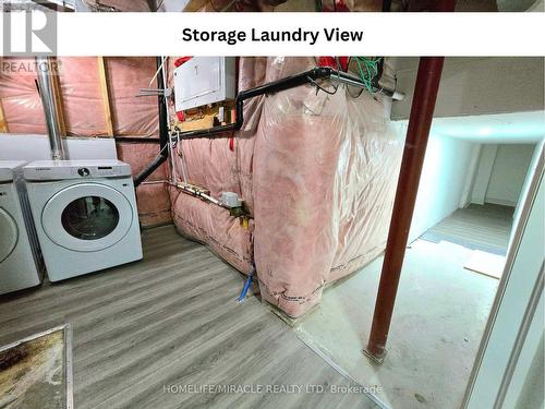 Bsmt - 31 Roulette Crescent, Brampton, ON - Indoor Photo Showing Laundry Room