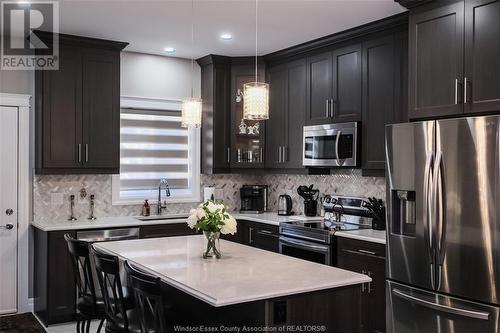 2332 Meldrum, Windsor, ON - Indoor Photo Showing Kitchen With Upgraded Kitchen