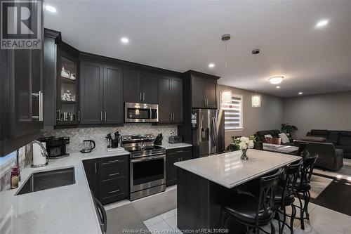 2332 Meldrum, Windsor, ON - Indoor Photo Showing Kitchen With Upgraded Kitchen