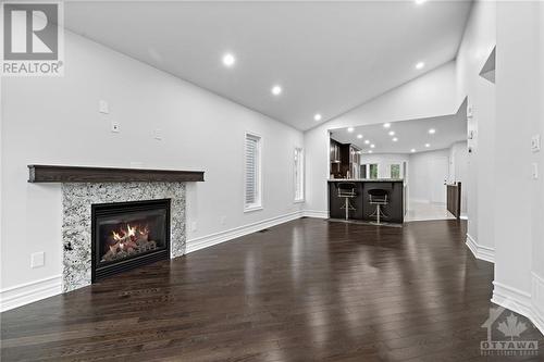 941 Scala Avenue, Ottawa, ON - Indoor Photo Showing Living Room With Fireplace