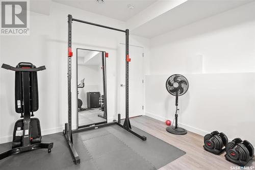 222 Mcarthur Crescent, Saskatoon, SK - Indoor Photo Showing Gym Room