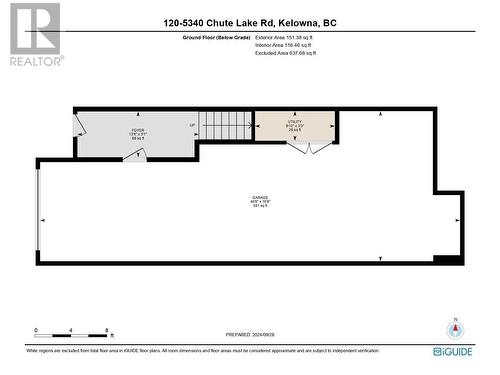 Ground Level Floor Plan - 5300 Main Street Unit# 120, Kelowna, BC - Other