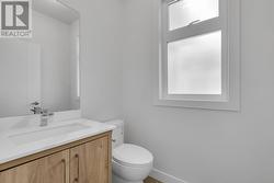 Main floor powder room - 