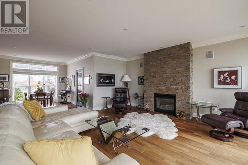 20 West Point Road, Portugal Cove-St. Philips, NL - Indoor Photo Showing Living Room With Fireplace