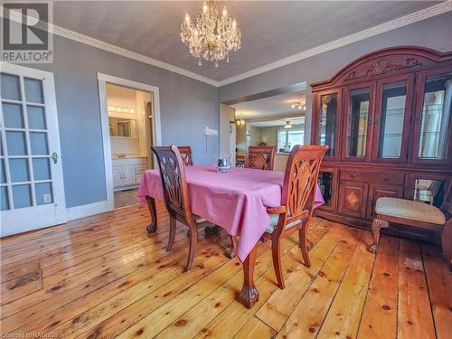 1076 Bruce Road 15, Brockton, ON - Indoor Photo Showing Dining Room