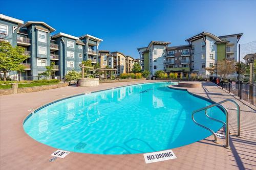 201-533 Yates Road, Kelowna, BC - Outdoor With In Ground Pool