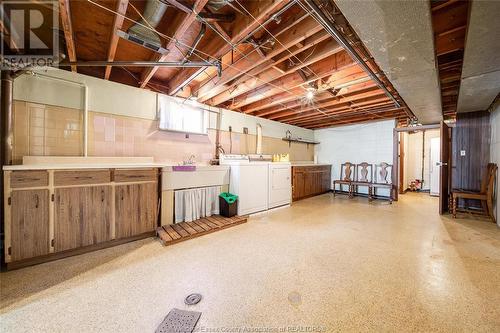 1557 Central Avenue, Windsor, ON - Indoor Photo Showing Basement