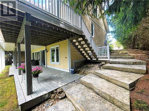 111 Sunset Boulevard, Georgian Bluffs, ON - Outdoor With Deck Patio Veranda With Exterior