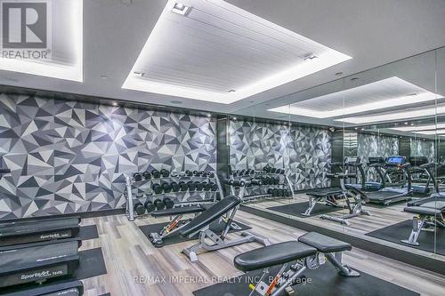 1233 - 15 Merchants' Wharf Road, Toronto, ON - Indoor Photo Showing Gym Room