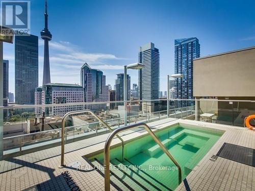 301 - 21 Nelson Street, Toronto, ON - Outdoor With In Ground Pool