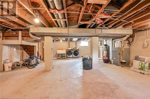 495-497 Mary Street, Woodstock, ON - Indoor Photo Showing Basement